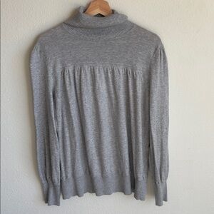 GAP XL Feminine Wool Blend Pullover Sweater Gray